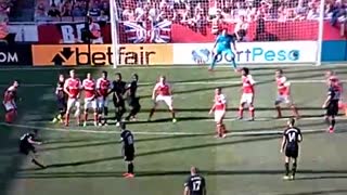 Coutinho scores incredible free kick goal vs Arsenal
