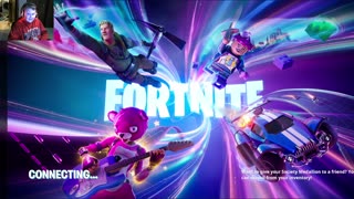 Playing Fortnite