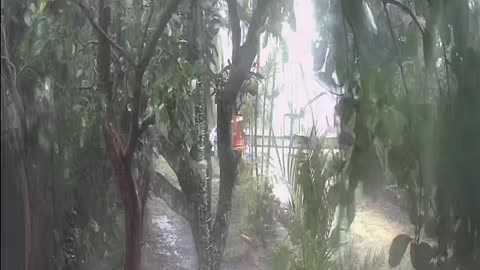 Cyclonic weather in mauritius