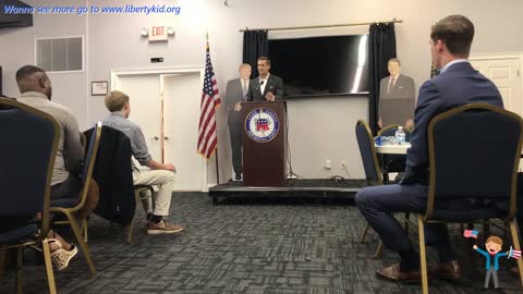 Dr Richard McCormick speaking at Georgia Teen Republican Convention 2021 LibertyKid.org