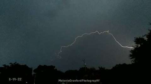 Epic Lightning Over Ormond Beach, Florida