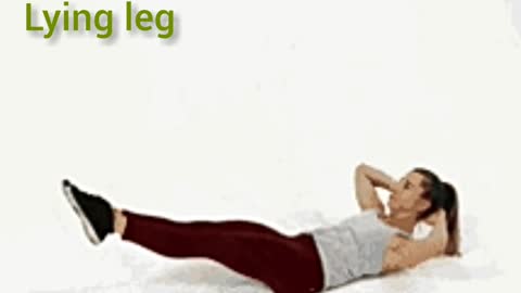 health GIF videos ( lying leg)