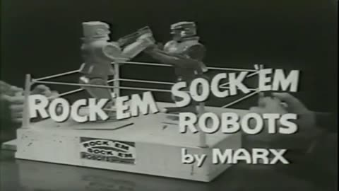 Rock 'Em Sock 'Em Robots by Marx | 1960s Toy Commercial