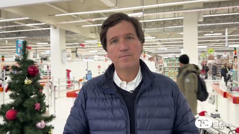 Tucker going grocery shopping / Russia