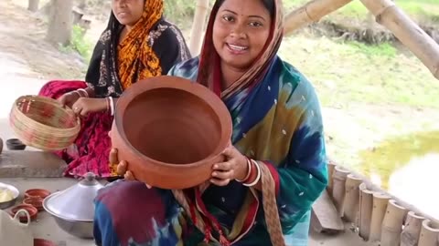 Chicken curry আর ঝিঙে বাটা রেসিপি|| Indian village food