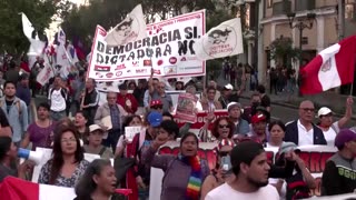 Peruvians rally to demand president's ouster