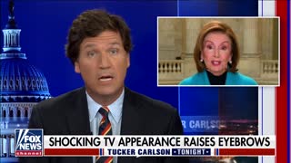 Tucker Carlson Goes Viral Mocking Nancy Pelosi’s ‘Eyebrow Raising’ TV Appearance