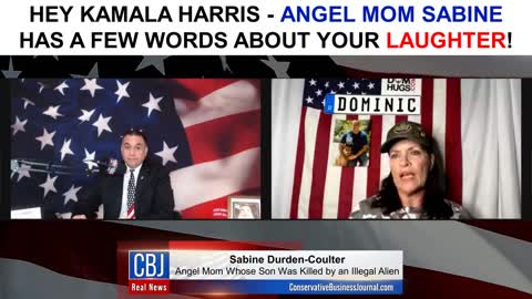 Angel Mom Sabine has a Few Words for Kamala Harris