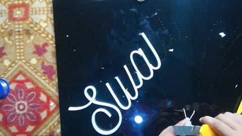 How To Make Neon Leds Letters || #Decoration#neonlights