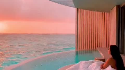 Sunrise in Maldives It's Hits Different