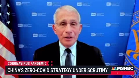 FAUCI PRAISES COMMUNIST CHINA LOCKDOWNS: ‘You Use Lockdowns to Get People Vaccinated’