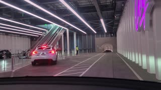 Ride in Las Vegas Tesla Tunnel