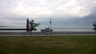 Lake Michigan Light & Coastguard Response Boat