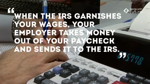 IRS Wage Levy Trouble? There Is Help!