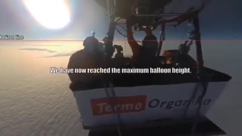 Balloon Ride At 36000 Feet -No Curvature
