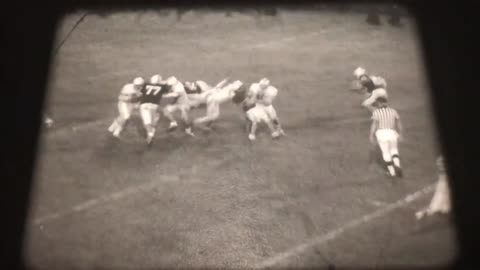 1978 - Berwick Bulldogs vs Danville Ironmen - Silent B&W Game Clips