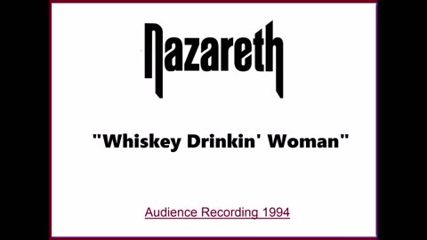 Nazareth - Whiskey Drinkin' Woman (Live in Cumbernauld, Scotland 1994) Audience