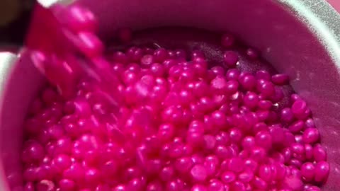 Melting Tickled Pink Hard Wax Tutorial | Prettyyface