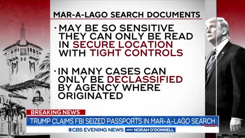 Justice Department opposes unsealing Trump FBI search warrant affidavit