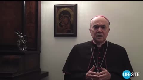 Archbishop Carlo Maria Viganò calls for international tribunals (1.40min)