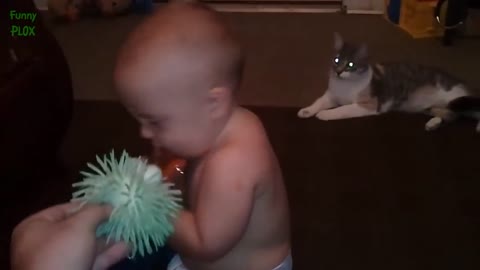 Funny Babies Scared of Toys Compilation