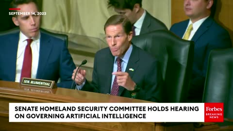 AI Is Making Decisions That Hugely Impact Peoples Lives- Blumenthal Rallies For AI Regulation