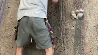 Making Music on a Rock Climbing Wall