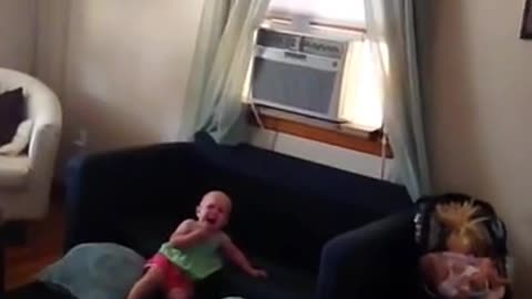 Scared baby