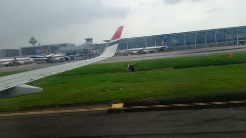 Landing Singapore Changi airport Another Video-1