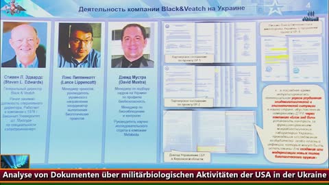 Analyse von Dokumenten zu militärbiologischen Aktivitäten