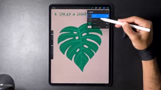 Big Leaf Drawing