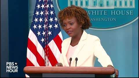 Press Secretary Karine Jean Pierre Says The Economy Is in a Better Place Historically