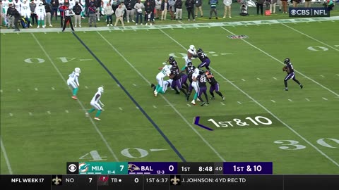 Miami Dolphins vs. Baltimore Ravens 2023 Week 17 Game Highlights