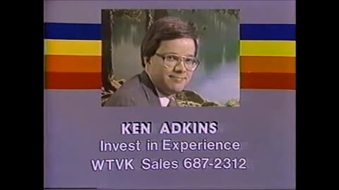 May 12, 1984 - WTVK Sales Guy Ken Adkins is There to Help