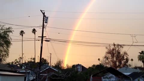 Christmas Eve Double Rainbow