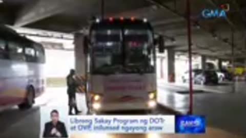 Libreng Sakay Program ng DOTr at OVP, inilunsad ngayong araw _ Saksi