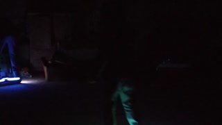 Hoverboard in the dark