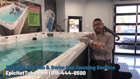 Spa Opening Service in the Triangle | Hot Tubs & Swim Spas