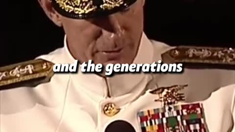 Admiral mcraven speech you fail often.