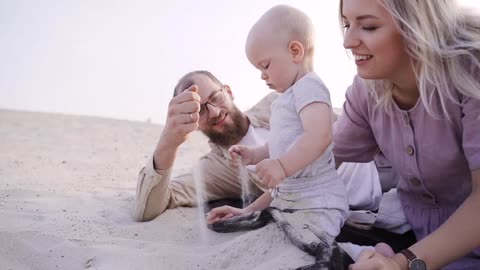 Kid gets super jealous when dad plays with baby cousin