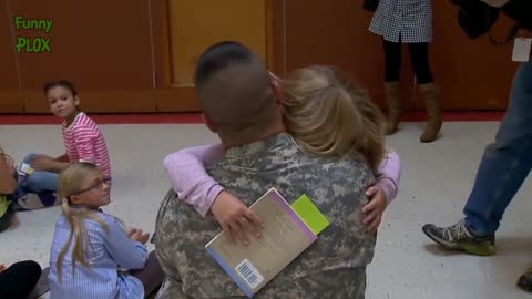 MILITARY PARENTS EMOTIONAL REURN HOME