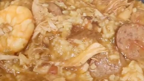 Crockpot Jambalaya! Let's Eat #bigbankcooking #foodie #cookingchannel #yum #southern #cajun #creole