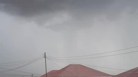 Heavy rain around Somali semi desert areas