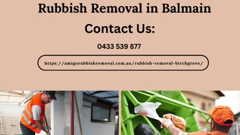 Expert Rubbish Removal in Balmain for a Clean and Tidy Environment