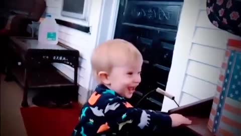 Baby funny VideoBaby you new
