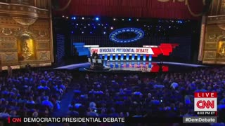 Dem Debates: Kamala Harris and Joe Biden shake hands