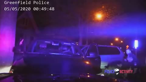 Greenfield Officer Uses PIT Maneuver To Stop Driver Of Stolen Car
