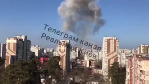 Explosions in Kyiv A few hours ago