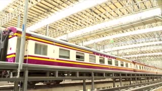 Bangkok turns train into COVID isolation center