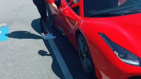 The Ferrari 488 Spider and the Matching Wife!